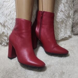 Seychelles Red Heeled Boots